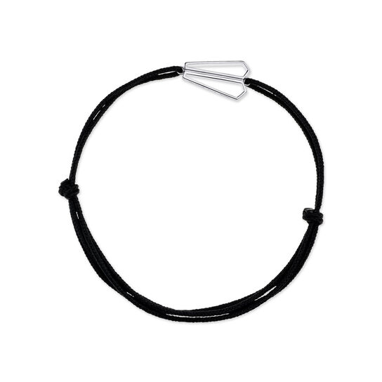 Birks Beekeeper Sterling Silver Charity Cord Bracelet image number 2